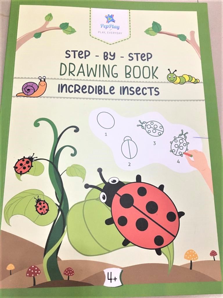 Review: Step-By-Step Drawing Book (Incredible Insects) – Kids Book Café
