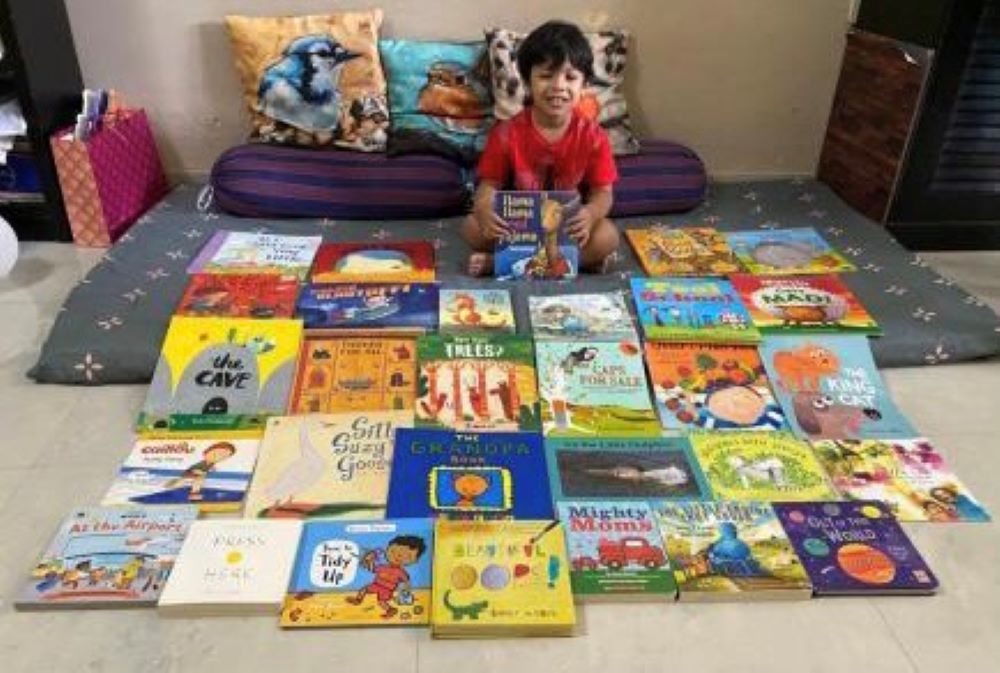 Kiaan’s Kaleidoscopic Reading Journey!! #kbcbookbingotoddler (1-4 years)